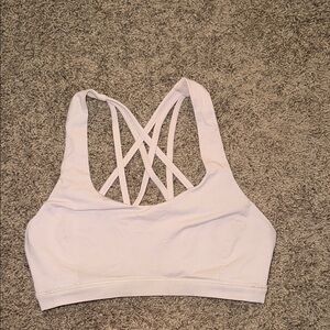 Women's Pink Lululemon Energy Sports Bra